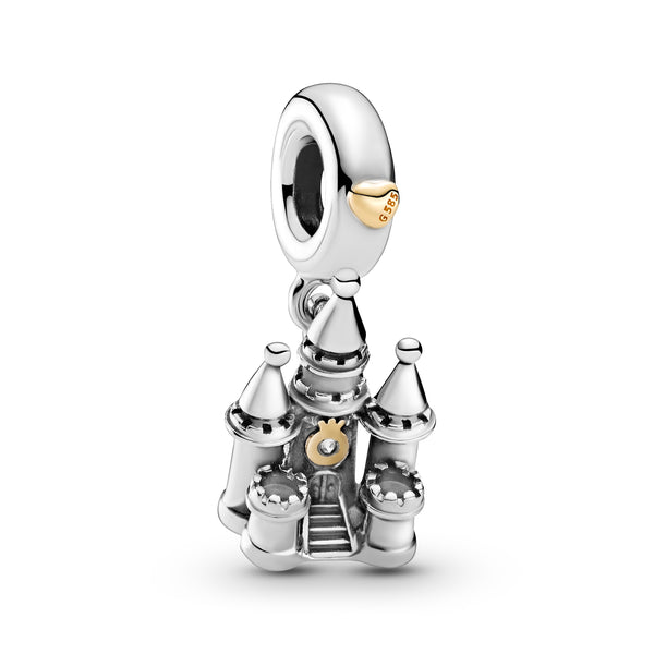 799337c00 Charm pendente Castello bicolore