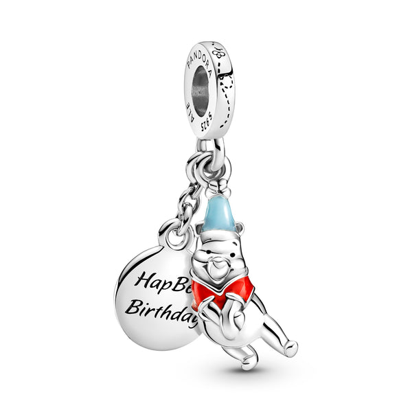 799385c01 Disney charm pendente Compleanno di Winnie the Pooh