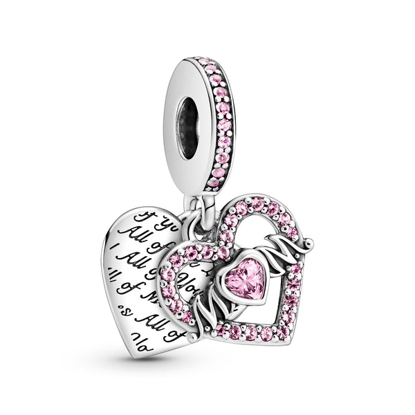 799402c01 Charm pendente Cuore e mamma