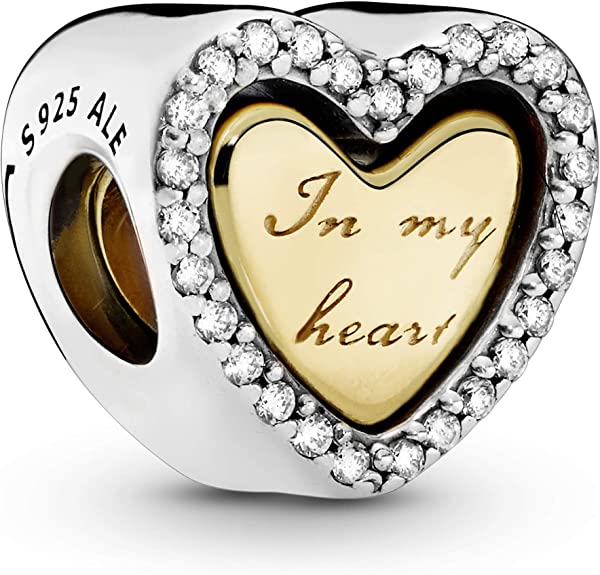 768760c01 Charm a cuore Nel mio cuore