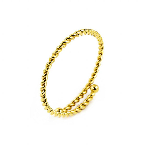 18an093g Anello ritorto