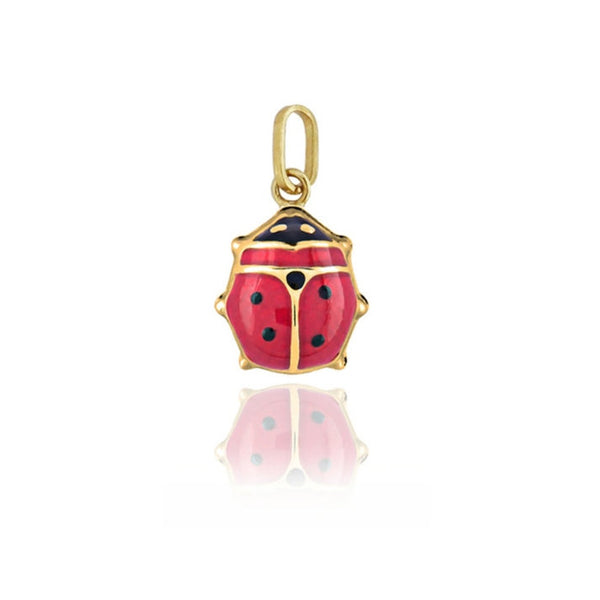Pendente Coccinella grande - Gioielleria Fondente