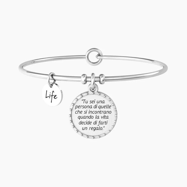 Bracciale Love "Tu sei una persona di quelle che si incontrano quando la vita decide di farti una regalo.” - Gioielleria Fondente