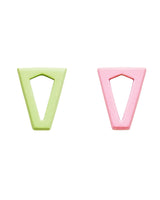 Orecchini "Joy baby Pink & Green" - Gioielleria Fondente