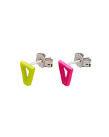 Orecchini "Joy Fluo Pink & Lime" - Gioielleria Fondente