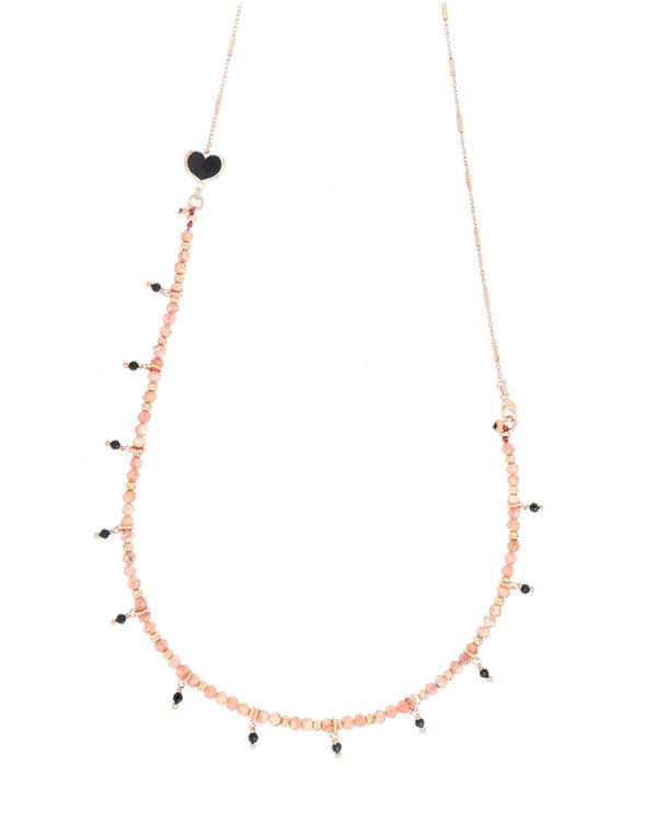 gcisf2rosp Collana "Smeraldo e Rodocrosite"