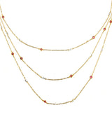 Collana girocollo collezione "Galactica" a 3 fili - Gioielleria Fondente