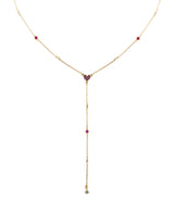 Girocollo rosario collezione "Galactica" cuore e perle - Gioielleria Fondente