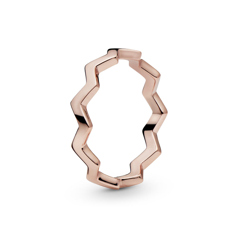 187752 Anello Zigzag lucido