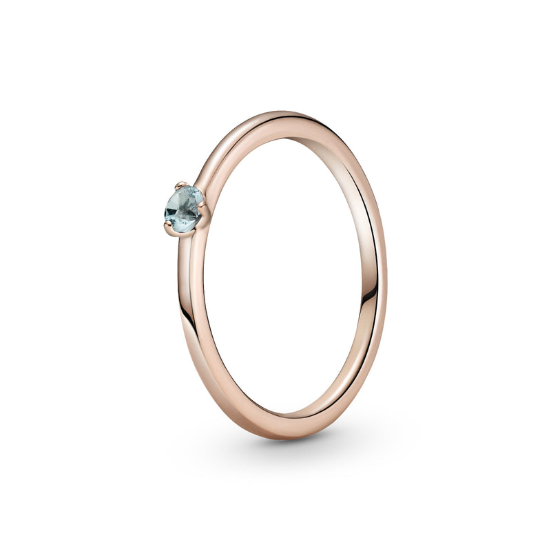 189259c02 Anello con solitario azzurro
