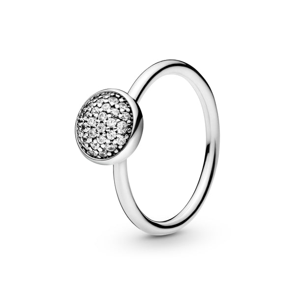 191009cz Anello con pavé