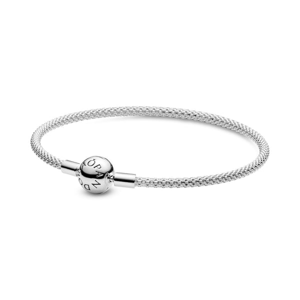 596543 Bracciale Pandora Moments con maglia mesh