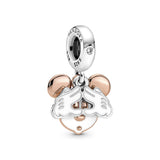 780112c01 Disney  charm Pendente Mickey Mouse  Be Yourself