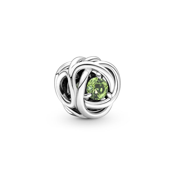 790065c03 Charm Cerchio Eterno Verde
