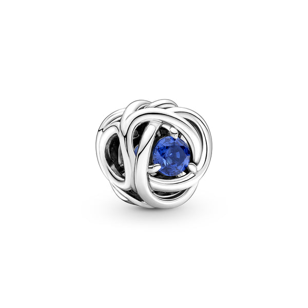 790065c07 Charm Cerchio Eterno Blu