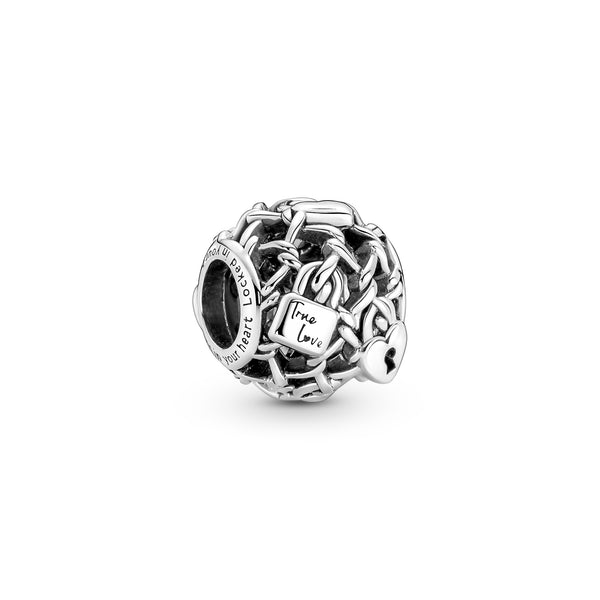 790071c00 Charm Openwork Lucchetti d'Amore