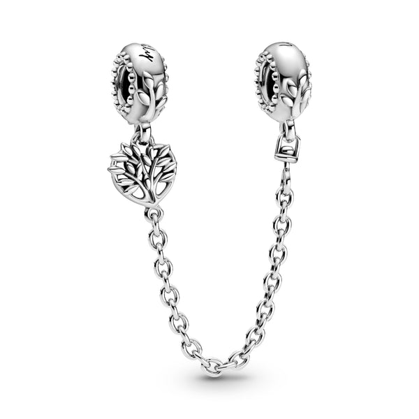 799293c00 Charm catena di sicurezza Albero della famiglia e cuore