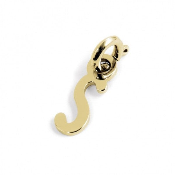 18ch085g-s Charm lettera "S"