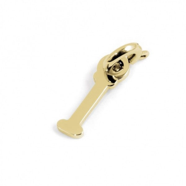 18ch085g-i Charm lettera "I"