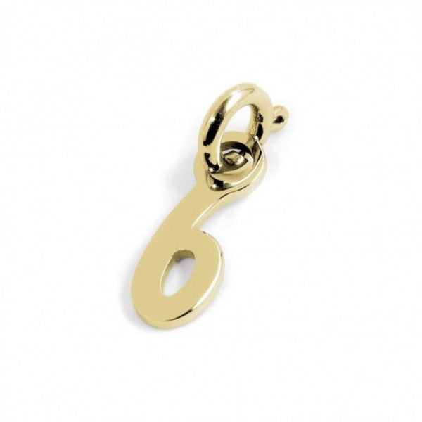 18ch085g-6 Charm numero "6"
