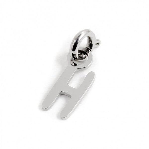 18ch085-h Charm lettera "H"