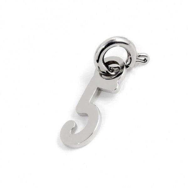 18ch085-5 Charm numero "5"