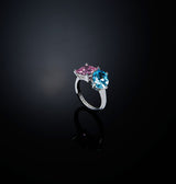 j19avs07 Anello Princess Rainbow