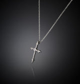 Collana Pendente Gothic Cross - Gioielleria Fondente