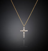 Collana Pendente Bold Cross - Gioielleria Fondente