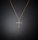 Collana pendente Gothic Cross - Gioielleria Fondente