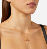 Collana pendente Gothic Cross - Gioielleria Fondente