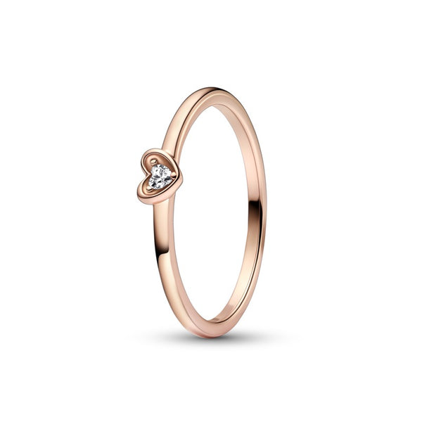 Anello Cuore Splendente - Gioielleria Fondente
