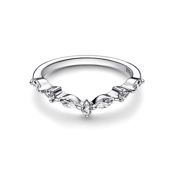 Gioielleria Fondente Anello Desiderio Scintillante Marquise