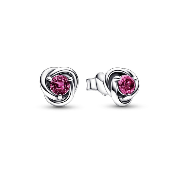 292334C05-0 Orecchini Cerchi Eterni Rosa