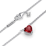 Collana Cuore Rosso - Gioielleria Fondente