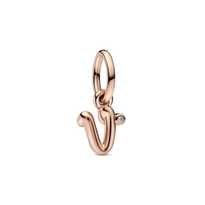 Charm Lettera V - Gioielleria Fondente