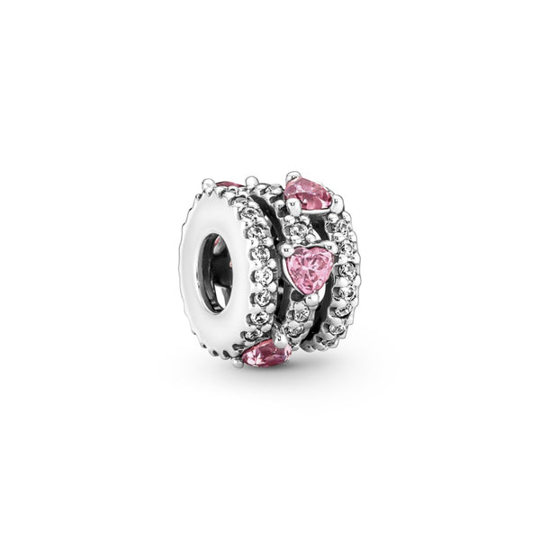 791161c01 Charm Cuori Rosa