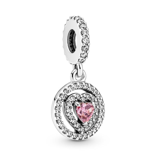 791476c01 Charm Pendente Cuore Rosa