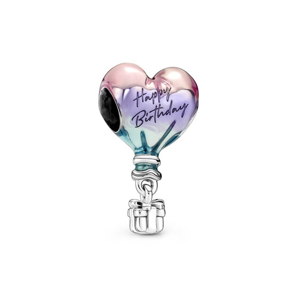 791501c01 Charm Mongolfiera "Happy Birthday"
