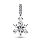 Gioielleria Fondente Charm Pendente Herbarium Fiore Luminoso