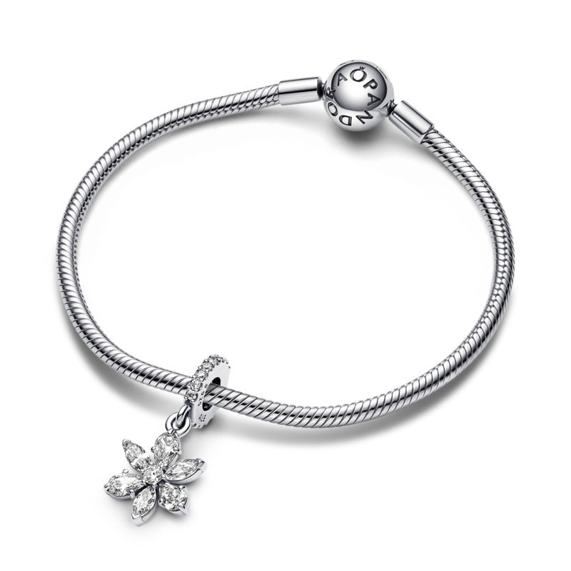 Gioielleria Fondente Charm Pendente Herbarium Fiore Luminoso