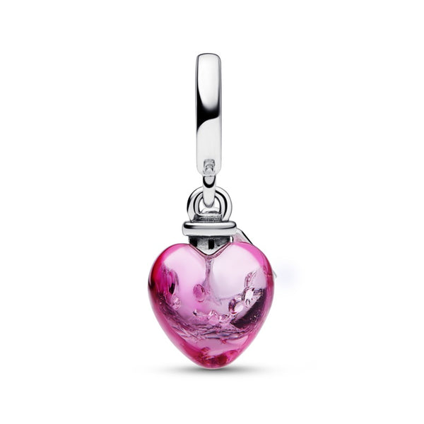 Charm Pozione d'Amore in Vetro di Murano  - Gioielleria Fondente
