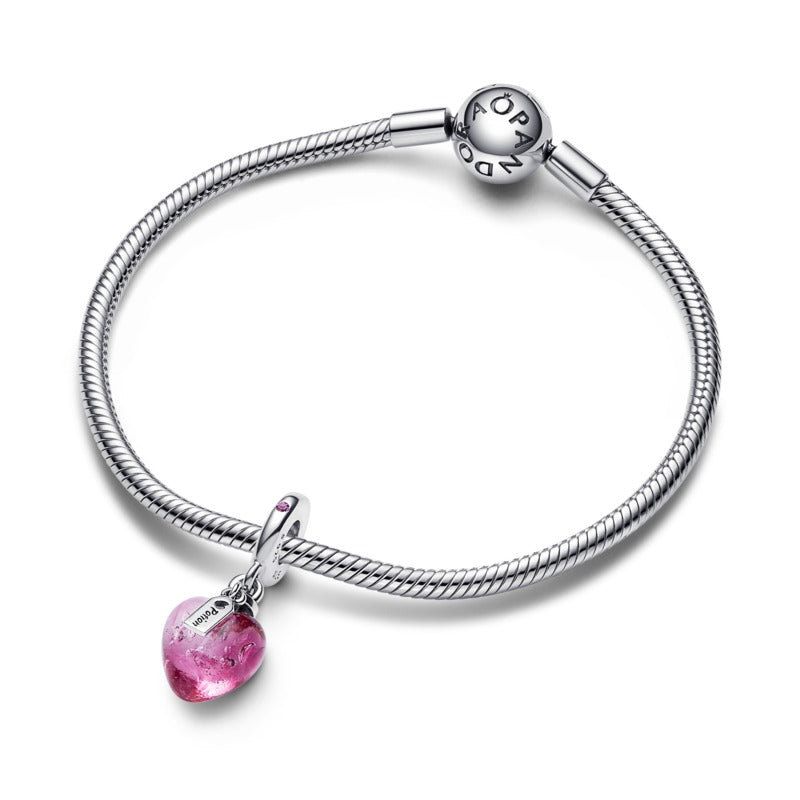 Charm Pozione d'Amore in Vetro di Murano  - Gioielleria Fondente