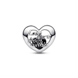 Charm Cuore Openwork "Love starts from within" - Gioielleria Fondente
