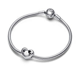 Charm Cuore Openwork "Love starts from within" - Gioielleria Fondente