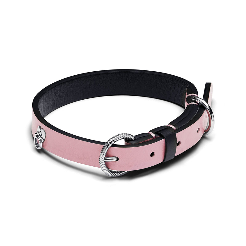 312262c02 Collare Rosa in tessuto