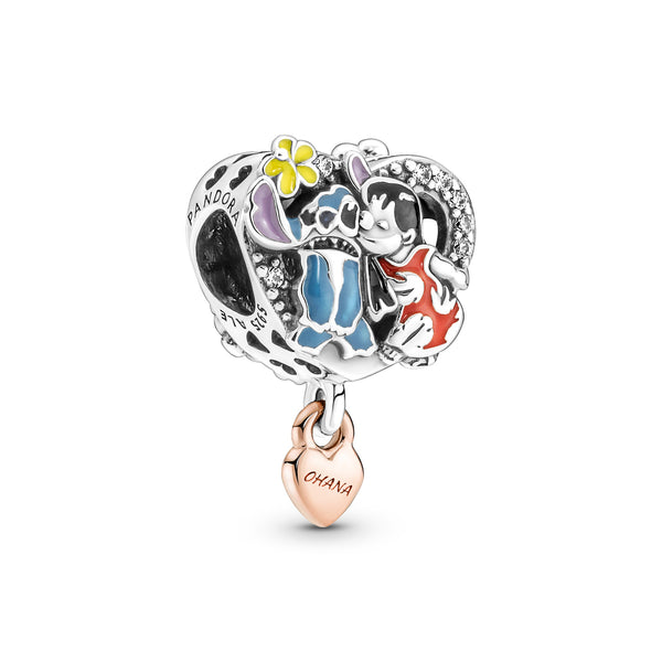 781682c01 Disney Charm Lilo & Stitch Ohana