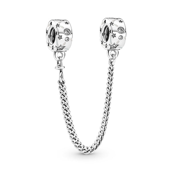 790011c01 Charm Catena di Sicurezza Stelle