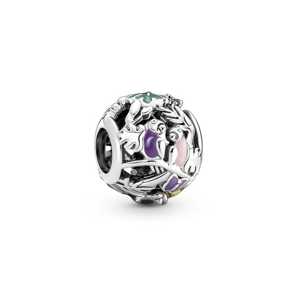791620c01 Charm Openwork Creature della Giungla