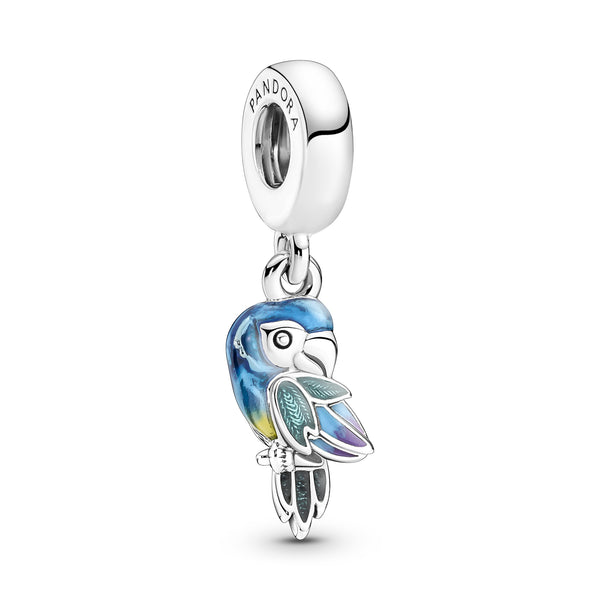 791679c01 Charm Pendente Pappagallo del Paradiso